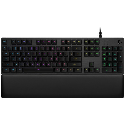 LOGITECH G513 Corded LIGHTSYNC Mechanical Gaming Keyboard - CARBON - RUS - USB - TACTILE