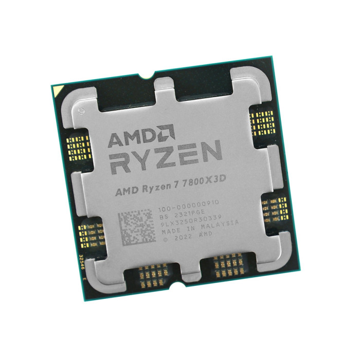 CPU AMD Ryzen 7 7800X3D, 4.2GHz (Raphael, 5.3), 8C/16T, (100-000000910), 120W, AM5, oem