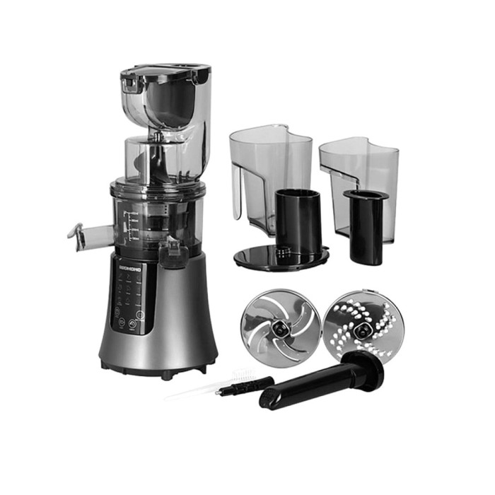 Соковыжималка шнековая RJ-912S Серый металлик