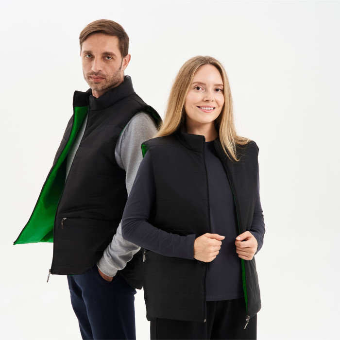 Жилет с подогревом EcoSapiens Hunter черный (размер 56-62)