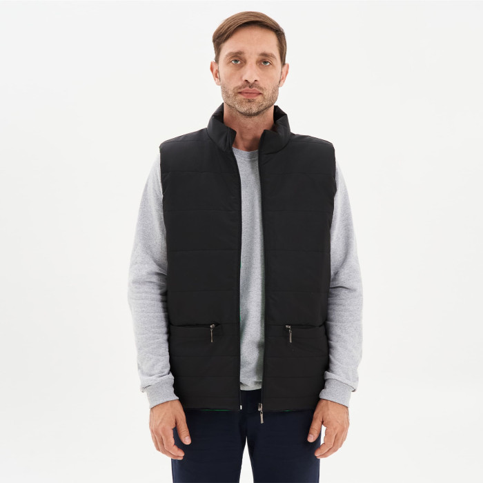 Жилет с подогревом EcoSapiens Hunter черный (размер 56-62)