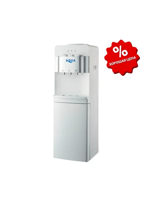 Кулер для воды Aqua 97ALA напольный – электрическое охлаждение, верхняя загрузка