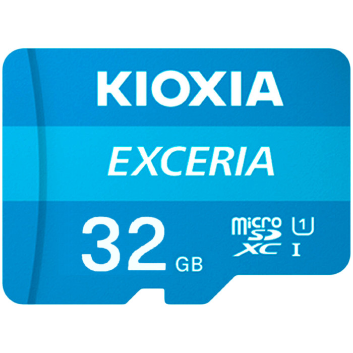 KIOXIA LMEX2L032GG2; 32GB microSD KIOXIA Exceria (gen 2) UHS I U3 V30 with adapter