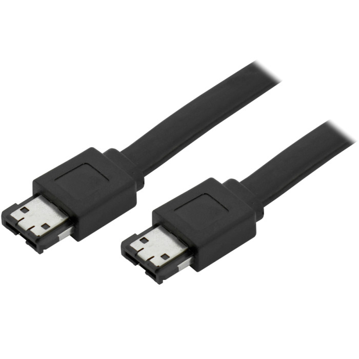 Cable eSATA to eSATA, Cablexpert, 0.5м, CC-ESATA-DATA, black