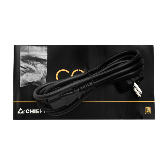 Power supply ATX Chieftec CORE, BBS-600S, 600W, 80plus Gold