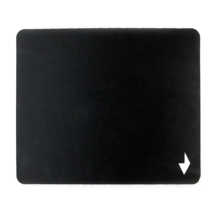 Pad for mouse Gembird MP-BLACK-S, 220х180х1.2mm