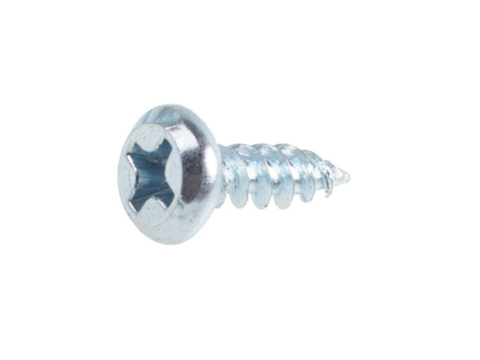 Саморез 3.5х9.5 мм для лист. металла, цинк, острый (250 шт в пласт. конт.) STARFIX