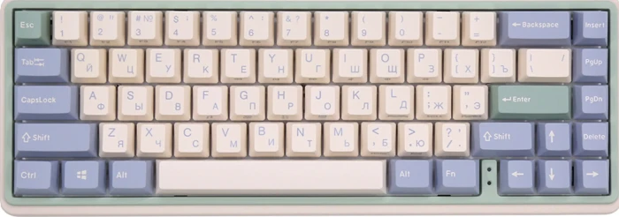 Клавиатура Varmilo Eucalyptus VXH67 Cherry Mx Silent Red
