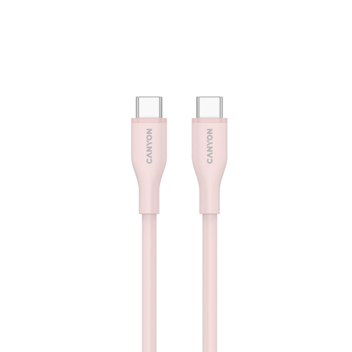 CANYON cable CC60SC10 C-C 60W 1m Silicon Pink Sand