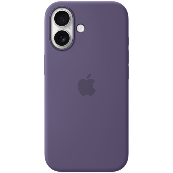 iPhone 17 Silicone Case with MagSafe - Purple Fog,Model A3558
