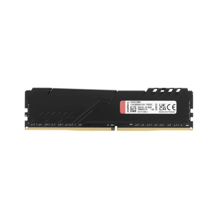 Модуль памяти Kingston FURY Beast KF432C16BB/8WP DDR4 8GB 3200MHz Чёрный