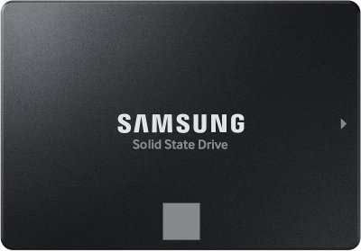 Твердотельный накопитель 1000GB SSD Samsung 870 EVO 2,5&quot; SATA3 R560Mb/s W530MB/s MZ-77E1T0BW