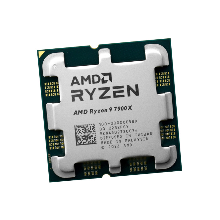 CPU AMD Ryzen 9 7900X, 4.7GHz (Raphael, 5.6), 12C/24T, (100-000000589), 12/64MB, 170W, AM5, oem