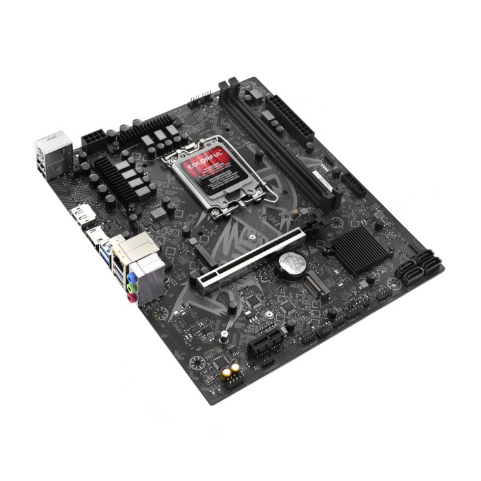 MB Socket1700, MATX, iB760 (DP+HDMI) Colorful BATTLE-AX B760M-D PRO V20, 2DDR4, PCIx16, PCIx1