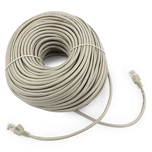 Патч-корд UTP Cablexpert PP12-50m кат.5e, 50м, литой, многожильный (серый)