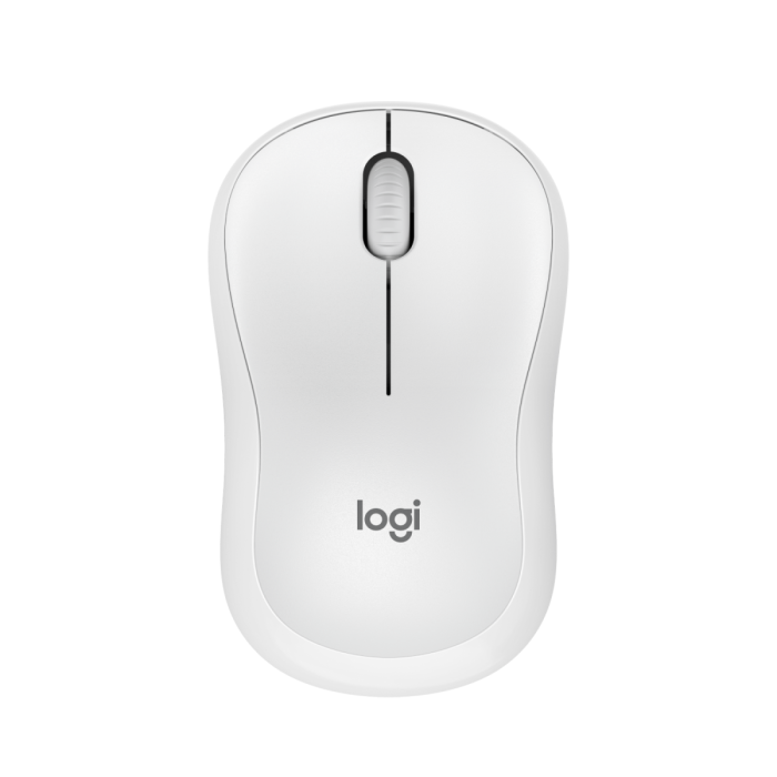 Мышь беспроводная Logitech M240 Silent Off White Bluetooth (белая, оптическая, 400-4000dpi, бесшумная)