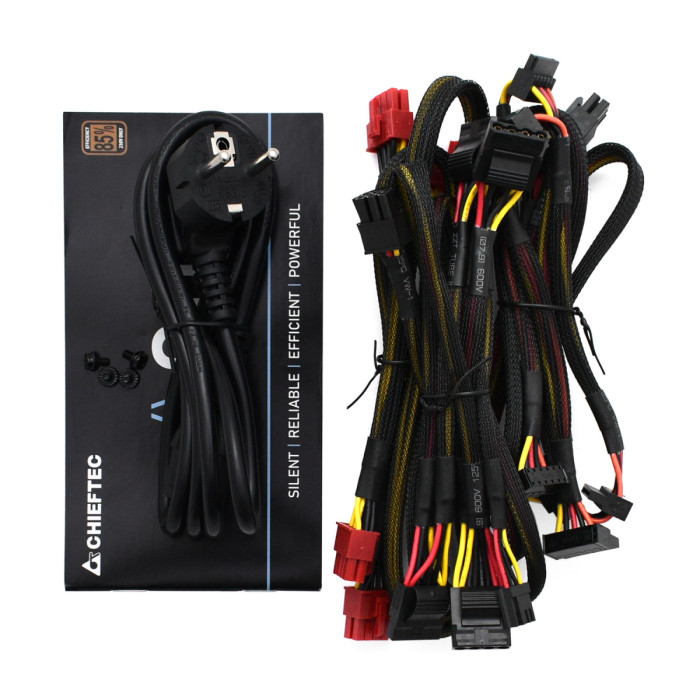 Power supply ATX Chieftec A-80, CTG-650C, 650W, Modular