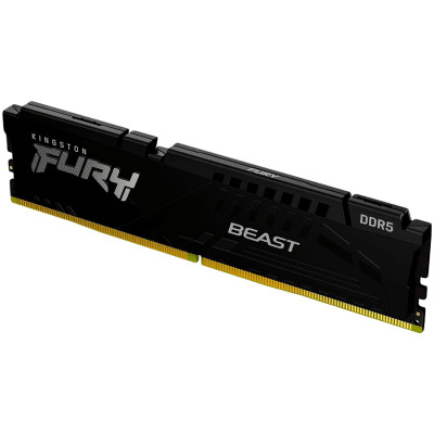 Kingston DRAM 16GB 5600MT/s DDR5 CL40 DIMM FURY Beast Black XMP