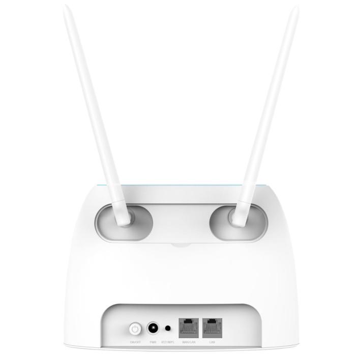 Wireless router, Tenda 4G09, WiFi 5 (1200M), 2 x 10/100/1000M, 4G+ LTE cat6, 2ant. 5dBi