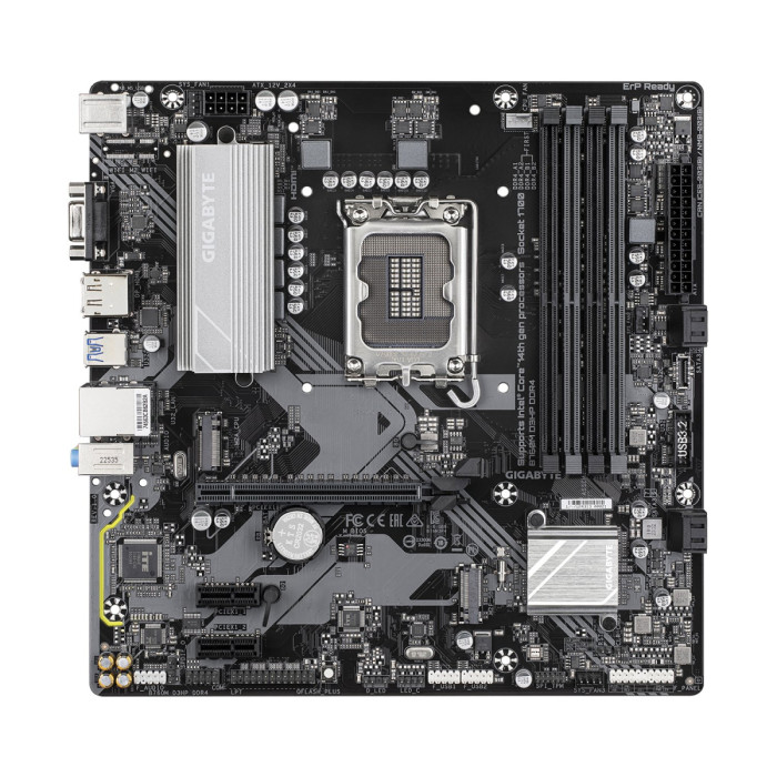MB Socket1700, MATX, iB760 (VGA+DP+HDMI), Gigabyte B760M D3HP, 4DDR5, 1PCIx16, 2PCIx1