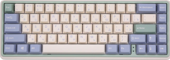 Клавиатура Varmilo Eucalyptus VXT67 Cherry Mx Brown