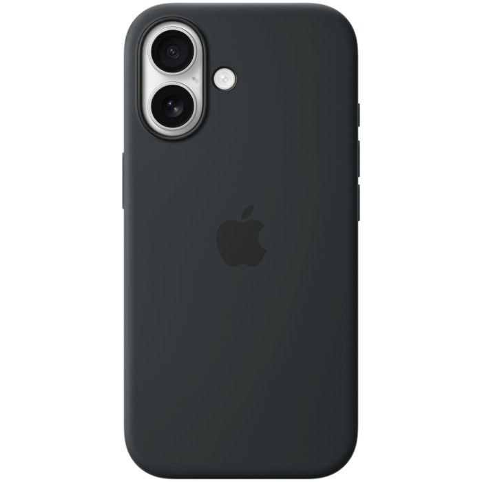 iPhone 17 Silicone Case with MagSafe - Black,Model A3558