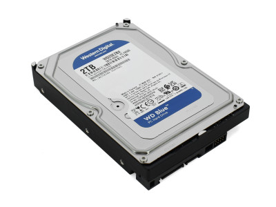 HDD SATA  2000 GB Western Digital Blue, WD20EZBX, 7200rpm, 256MB cache, SATA 6 Gb/s