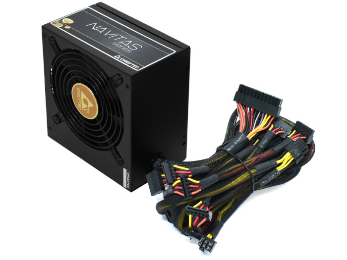 Power supply ATX Chieftec POLARIS, PPS-650FC, 650W, 80plus Gold