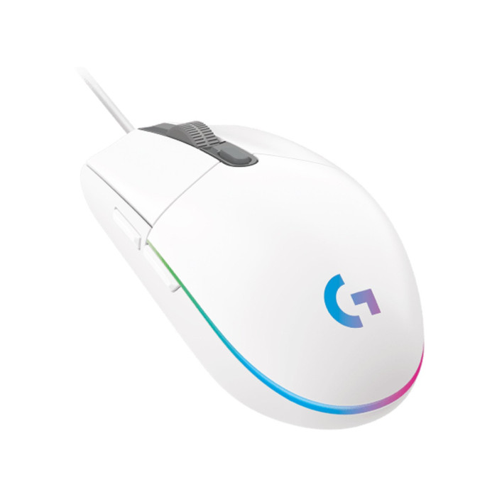 Mouse Logitech G102 LIGHTSYNC, optical, 6 buttons, 200-8000 dpi, USB, [910-005824], White