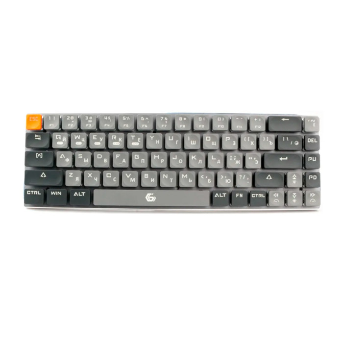 KeyBoard  USB, Gembird KBW-7, BT/2.4 GHz wireless, USB, Grey