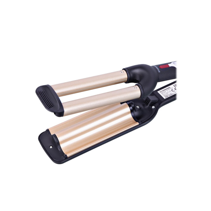 Щипцы Starwind SHC 7071 40Вт черный макс.темп.:200С покрытие:керамическое