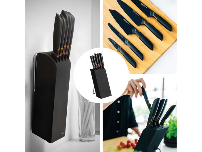 Нож для чистки 8 см Edge Fiskars