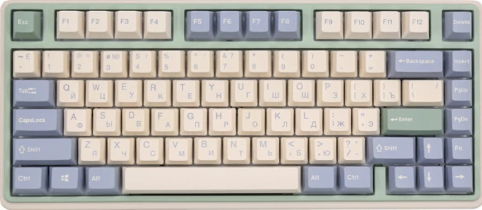 Клавиатура Varmilo Eucalyptus VXH81 Cherry Mx Brown