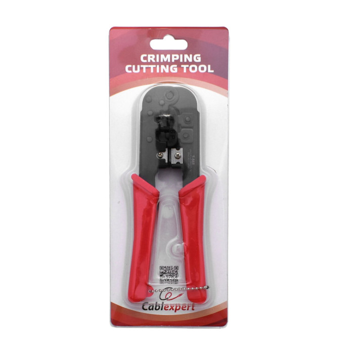Обжимной инструмент Cablexpert, T568,  RJ-45, RJ-11, RJ-12
