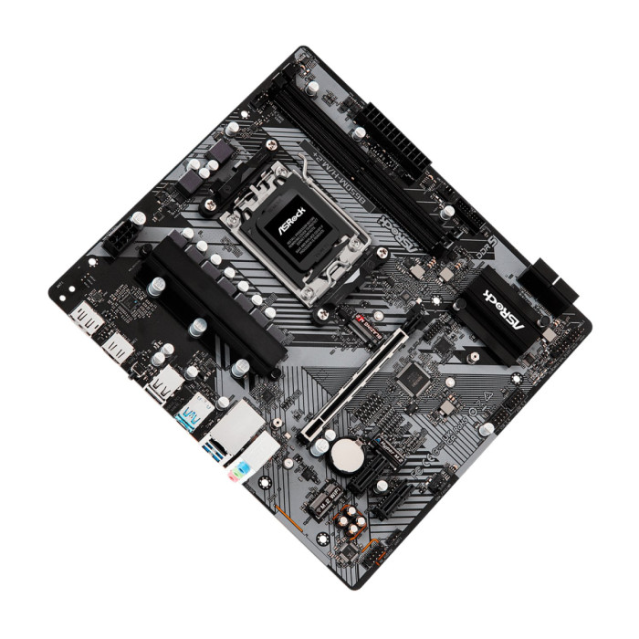 MB Socket AM5, MATX, AMD B650 (DP+HDMI), ASRock B650M-H/M.2+, 2DDR5, PCIx16, 2xPCIx1