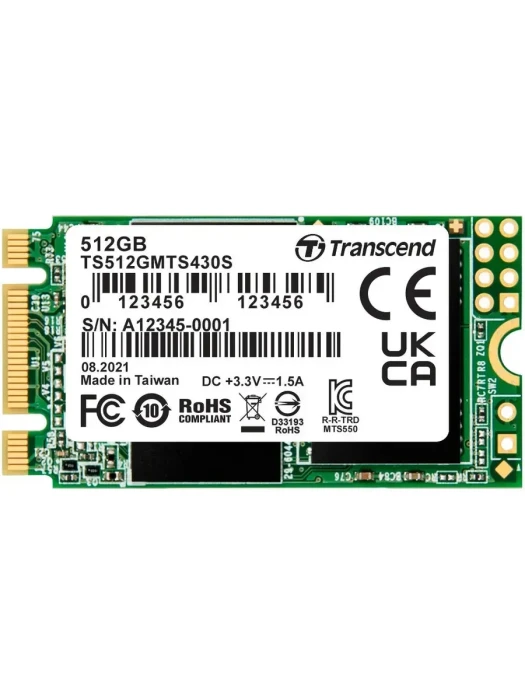 Жесткий диск SSD 512GB Transcend TS512GMTS430S M2
