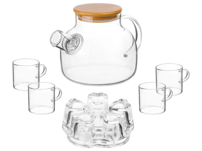 Чайный набор, 6 предметов, серия BAMBOO, PERFECTO LINEA