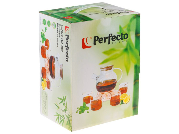 Чайный набор, 6 предметов, серия BAMBOO, PERFECTO LINEA