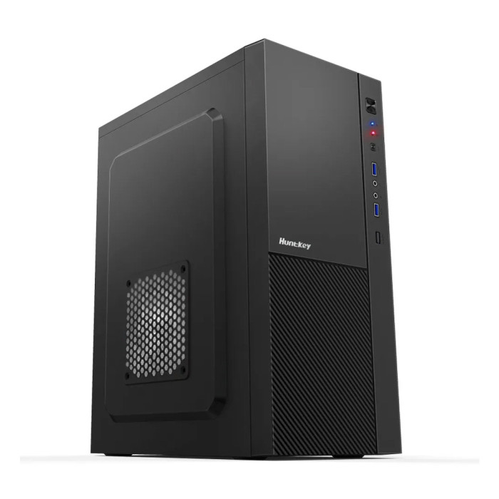 Case ATX midi tower Huntkey, HK320 (без БП), black