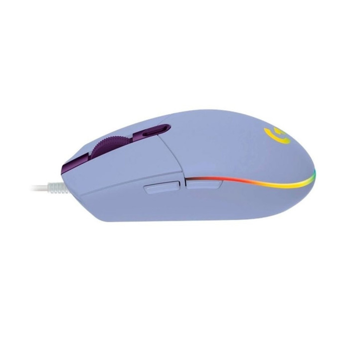 Mouse Logitech G102 LIGHTSYNC, optical, 6 buttons, 200-8000 dpi, USB, [910-005854], violet