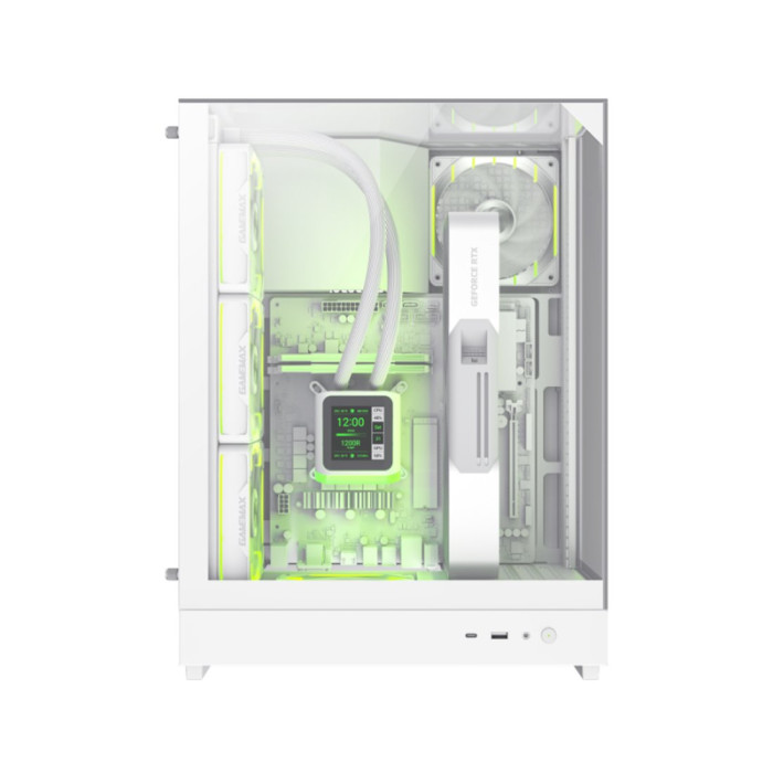 Компьютерный корпус Gamemax T20 White без Б/П