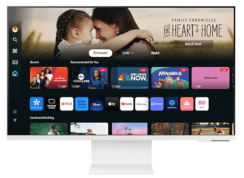 Монитор 32" SAMSUNG SMART M8 VA 3840x2160 60Hz 4мс 400кд/м2 3000:1 1xHDMI 1xUSB-C USB LS32DM801UIXCI