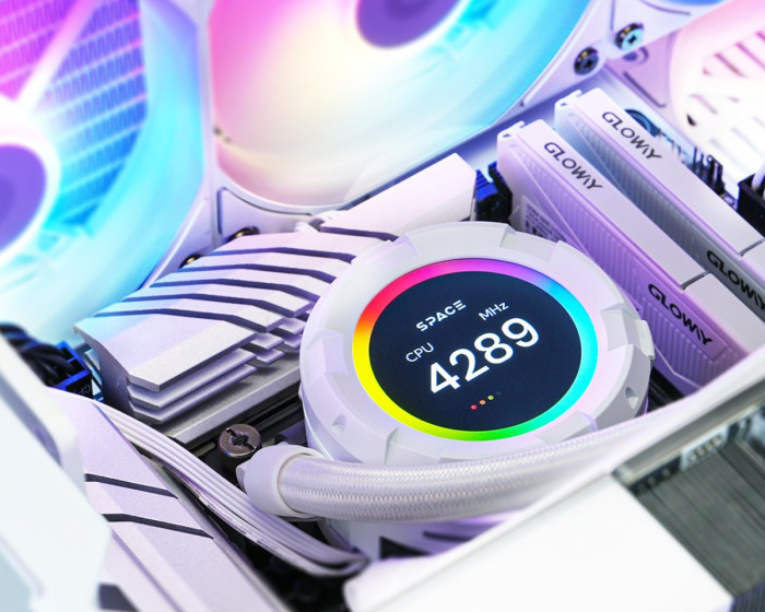 Водяное охлаждение для процессора ID-COOLING SL240 XE WHITE