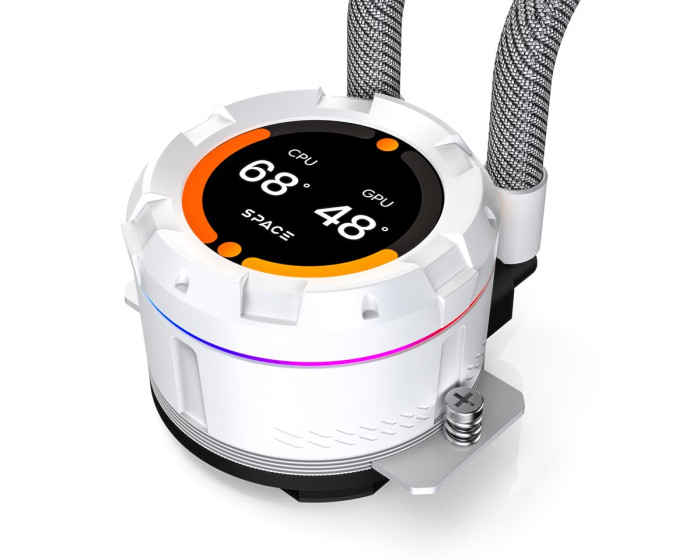 Водяное охлаждение для процессора ID-COOLING SL240 XE WHITE