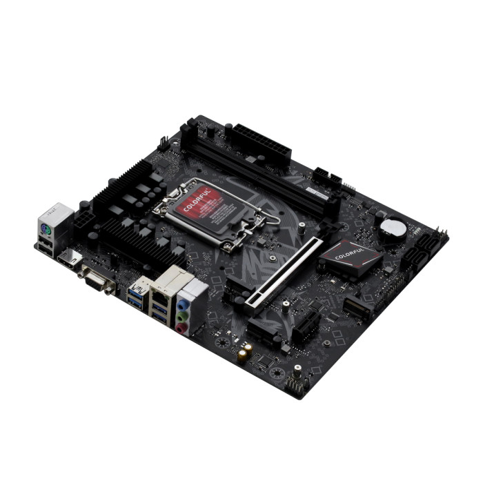 MB Socket1700, MATX, iB760 (VGA+HDMI) Colorful BATTLE-AX B760M-K D5 V20, 2DDR5, PCIx16, PCIx1