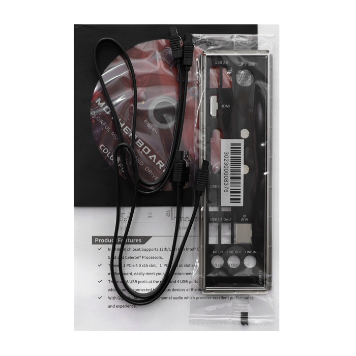 MB Socket1700, MATX, iB760 (VGA+HDMI) Colorful BATTLE-AX B760M-K D5 V20, 2DDR5, PCIx16, PCIx1