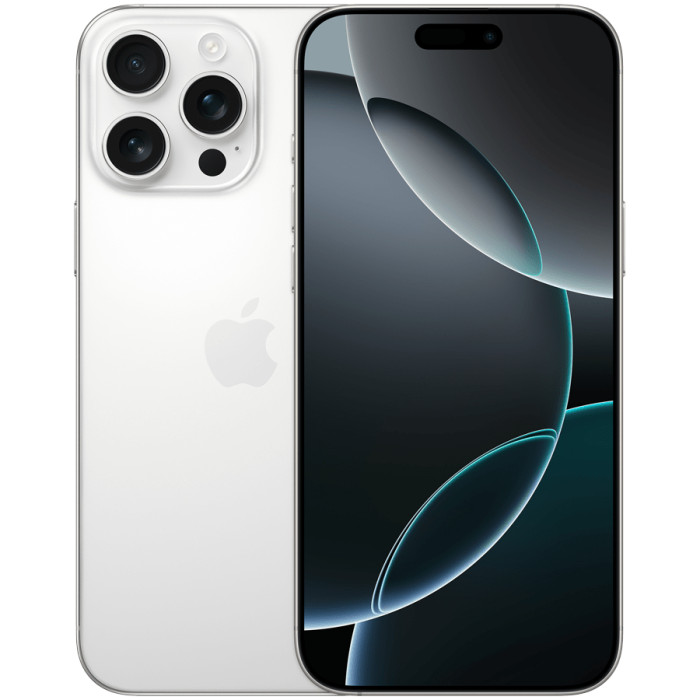 iPhone 16 Pro Max 256GB White Titanium,Model A3296