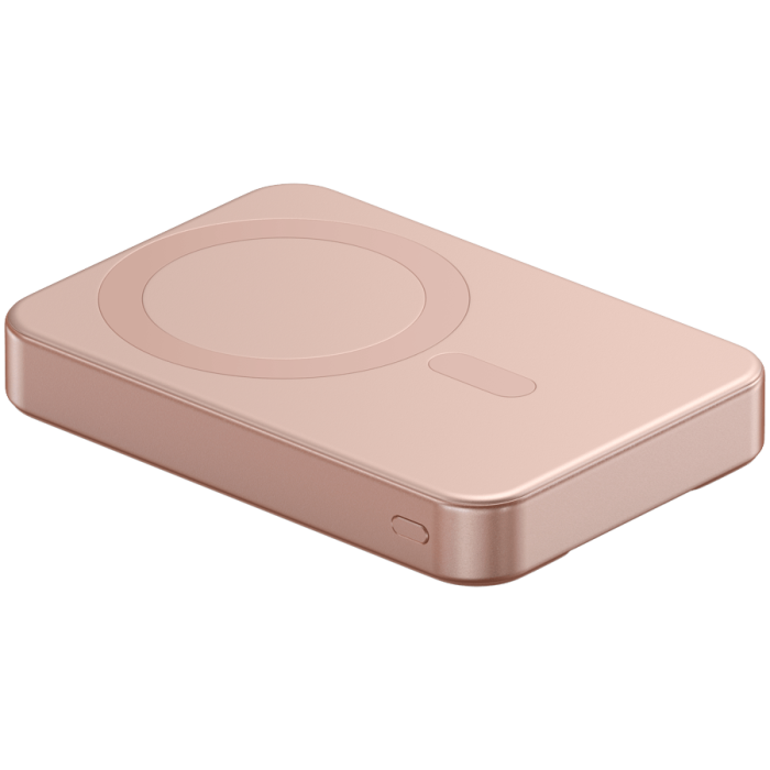 SATECHI Qi2 10K Magnetic Power Bank with Stand (Desert Rose)