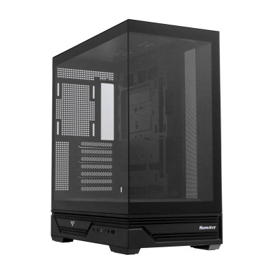 Case ATX midi tower Huntkey, MVP Destiny B (без БП), BLACK