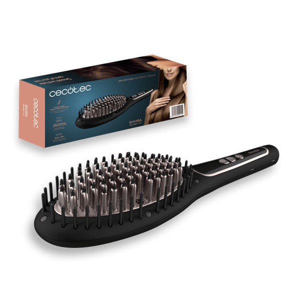 Щетка для выпрямления волос Cecotec InstantCare 900 Perfect Brush черный